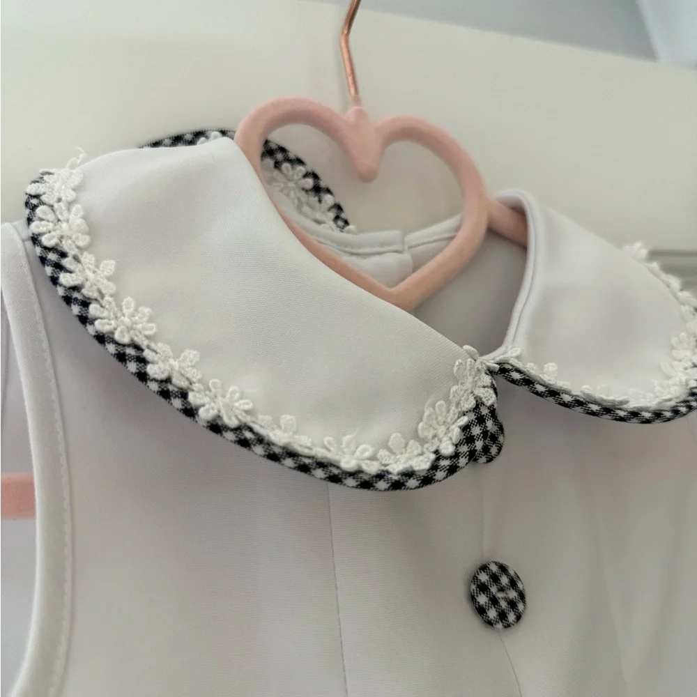 Bonnie Jean White Sleeveless A-Line Dress for Weddings - Picture 5 of 10